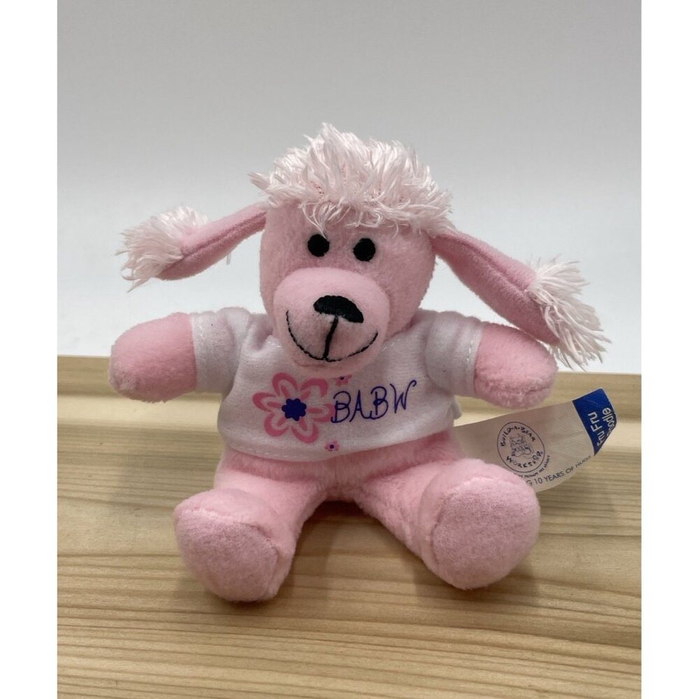 Build A Bear Lot of 3 McDonalds Happy Meal Mini Plush Dog Poodle Teddy Bears - Picture 4 of 14